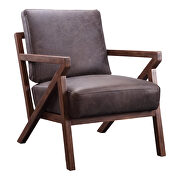 Mid-century modern arm chair antique ebony additional photo 4 of 6
