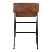 Contemporary counter stool cappuccino-m2 by Moe's Home Collection additional picture 3