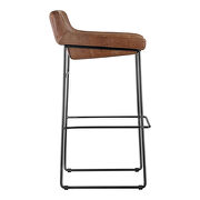 Contemporary barstool cappuccino-m2 by Moe's Home Collection additional picture 3