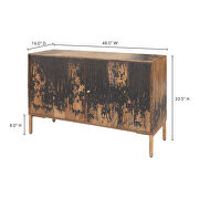 Rustic sideboard small by Moe's Home Collection additional picture 2