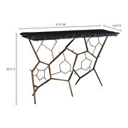 Contemporary slate console table by Moe's Home Collection additional picture 2