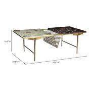 Contemporary coffee table by Moe's Home Collection additional picture 2
