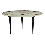 Contemporary terrazzo coffee table by Moe's Home Collection additional picture 4