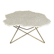 Contemporary terrazzo coffee table by Moe's Home Collection additional picture 6