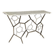 Contemporary terrazzo console table by Moe's Home Collection additional picture 4