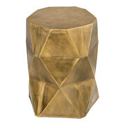 Contemporary accent table antique brass by Moe's Home Collection additional picture 4