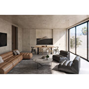 Contemporary signature modular sectional tan by Moe's Home Collection additional picture 2