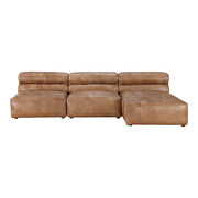 Contemporary signature modular sectional tan additional photo 3 of 10