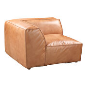 Scandinavian corner chair tan by Moe's Home Collection additional picture 5