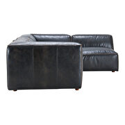 Scandinavian signature modular sectional antique black by Moe's Home Collection additional picture 2