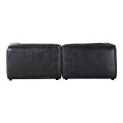 Scandinavian nook modular sectional antique black by Moe's Home Collection additional picture 4