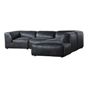 Scandinavian dream modular sectional antique black by Moe's Home Collection additional picture 2
