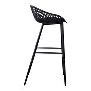 Contemporary outdoor barstool black-m2 by Moe's Home Collection additional picture 4