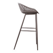 Contemporary outdoor barstool gray-m2 by Moe's Home Collection additional picture 6