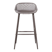 Contemporary outdoor barstool gray-m2 by Moe's Home Collection additional picture 7