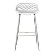 Contemporary outdoor barstool white-m2 by Moe's Home Collection additional picture 3