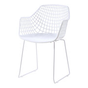 Contemporary chair white-m2 additional photo 4 of 5