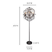 Retro floor lamp by Moe's Home Collection additional picture 2