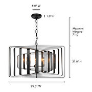 Industrial pendant lamp by Moe's Home Collection additional picture 2