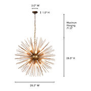 Retro pendant lamp by Moe's Home Collection additional picture 2