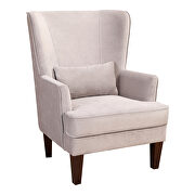Contemporary arm chair gray velvet by Moe's Home Collection additional picture 4