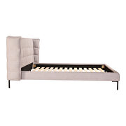 Contemporary queen bed gray by Moe's Home Collection additional picture 7