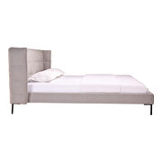 Contemporary queen bed gray by Moe's Home Collection additional picture 10