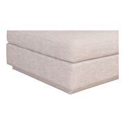 Scandinavian ottoman taupe by Moe's Home Collection additional picture 3