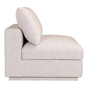 Scandinavian slipper chair taupe additional photo 4 of 4