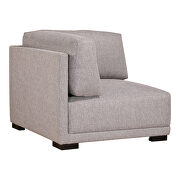 Contemporary corner chair gray by Moe's Home Collection additional picture 7