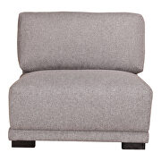 Contemporary slipper chair gray by Moe's Home Collection additional picture 4