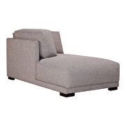 Contemporary chaise left gray by Moe's Home Collection additional picture 6