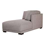 Contemporary chaise right gray by Moe's Home Collection additional picture 7
