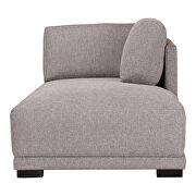 Contemporary chaise right gray by Moe's Home Collection additional picture 9