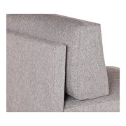 Contemporary modular sectional left gray by Moe's Home Collection additional picture 3