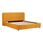 Contemporary queen bed mustard by Moe's Home Collection additional picture 8