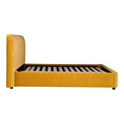 Contemporary queen bed mustard by Moe's Home Collection additional picture 9