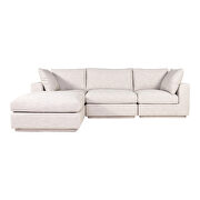 Scandinavian lounge modular sectional taupe by Moe's Home Collection additional picture 3