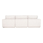 Scandinavian classic l modular sectional taupe by Moe's Home Collection additional picture 3