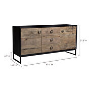 Rustic sideboard by Moe's Home Collection additional picture 2