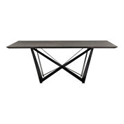 Contemporary dining table charcoal by Moe's Home Collection additional picture 4