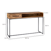 Scandinavian console table by Moe's Home Collection additional picture 2