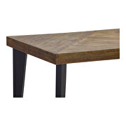 Rustic rectangular dining table by Moe's Home Collection additional picture 5