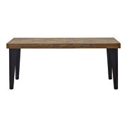 Rustic rectangular dining table by Moe's Home Collection additional picture 6