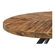 Rustic oval dining table additional photo 3 of 6
