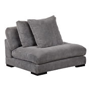 Contemporary slipper chair charcoal additional photo 5 of 8