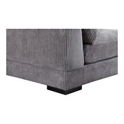 Contemporary slipper chair charcoal by Moe's Home Collection additional picture 6