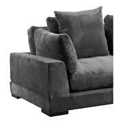 Contemporary nook modular sectional charcoal additional photo 4 of 4