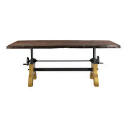 Industrial adjustable dining table by Moe's Home Collection additional picture 8