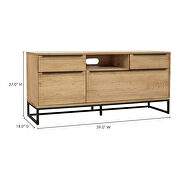 Scandinavian media cabinet by Moe's Home Collection additional picture 4